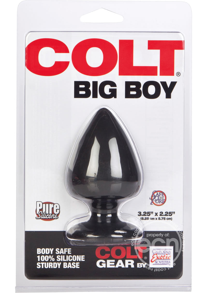 COLT Big Boy Silicone Butt Plug - Black