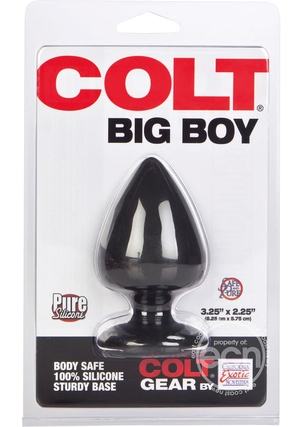 COLT Big Boy Silicone Butt Plug - Black