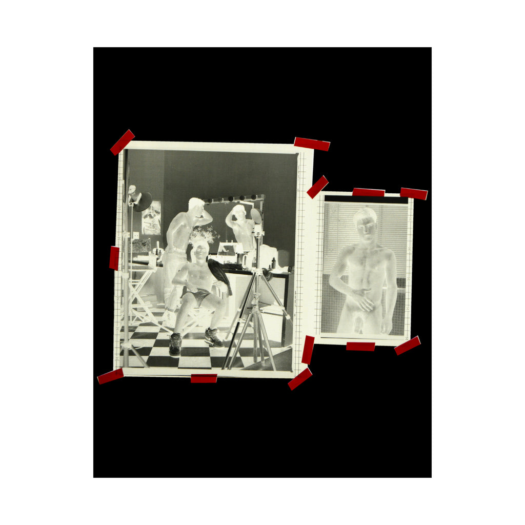 90S VINTAGE GAY PORN TRANSPARENCY Matte Vertical Poster #6