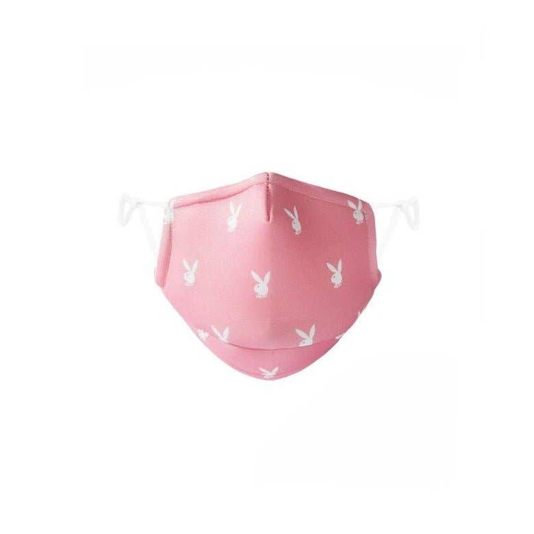 Playboy Rabbit Heads Adjustable Face Mask