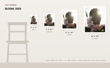 Bloom, 2025 — print size comparison