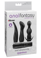 Anal Fantasy Collection Silicone Anal Adventure Kit - Black