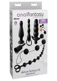 Anal Fantasy Collection Silicone Deluxe Fantasy Kit - Black