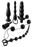Anal Fantasy Collection Silicone Deluxe Fantasy Kit - Black