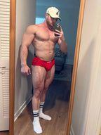 Mounderwear The Standard Trunk - Red