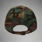 I Love Hot Dads Dad Hat by YES HOMO in Green Camo