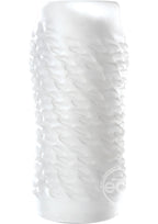 OptiMALE Link Reversible Ultraskyn Masturbator - Frost