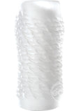 OptiMALE Link Reversible Ultraskyn Masturbator - Frost