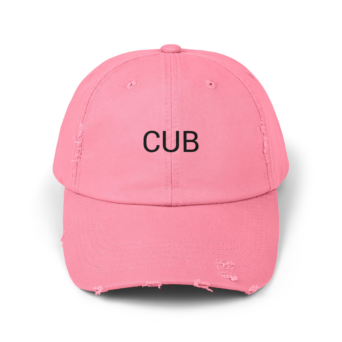 CUB Distressed Cap in 6 colors