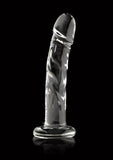 Icicles No. 62 Glass Dildo 6.5in - Clear