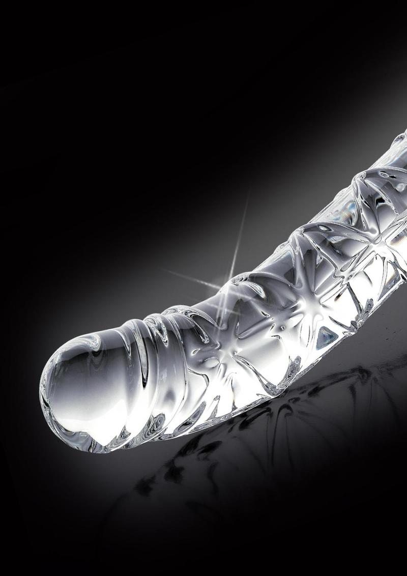 Icicles No. 60 Glass P-Spot Dildo 6in - Clear