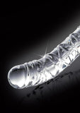 Icicles No. 60 Glass P-Spot Dildo 6in - Clear