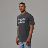 Talentless Mens Connected Tee Steel Grey