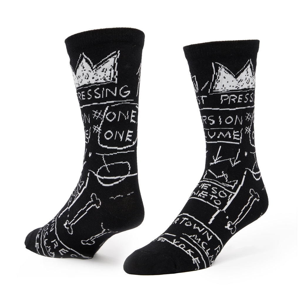 Jean-Michel Basquiat Beat Bop Knit Socks Box, Set of 2
