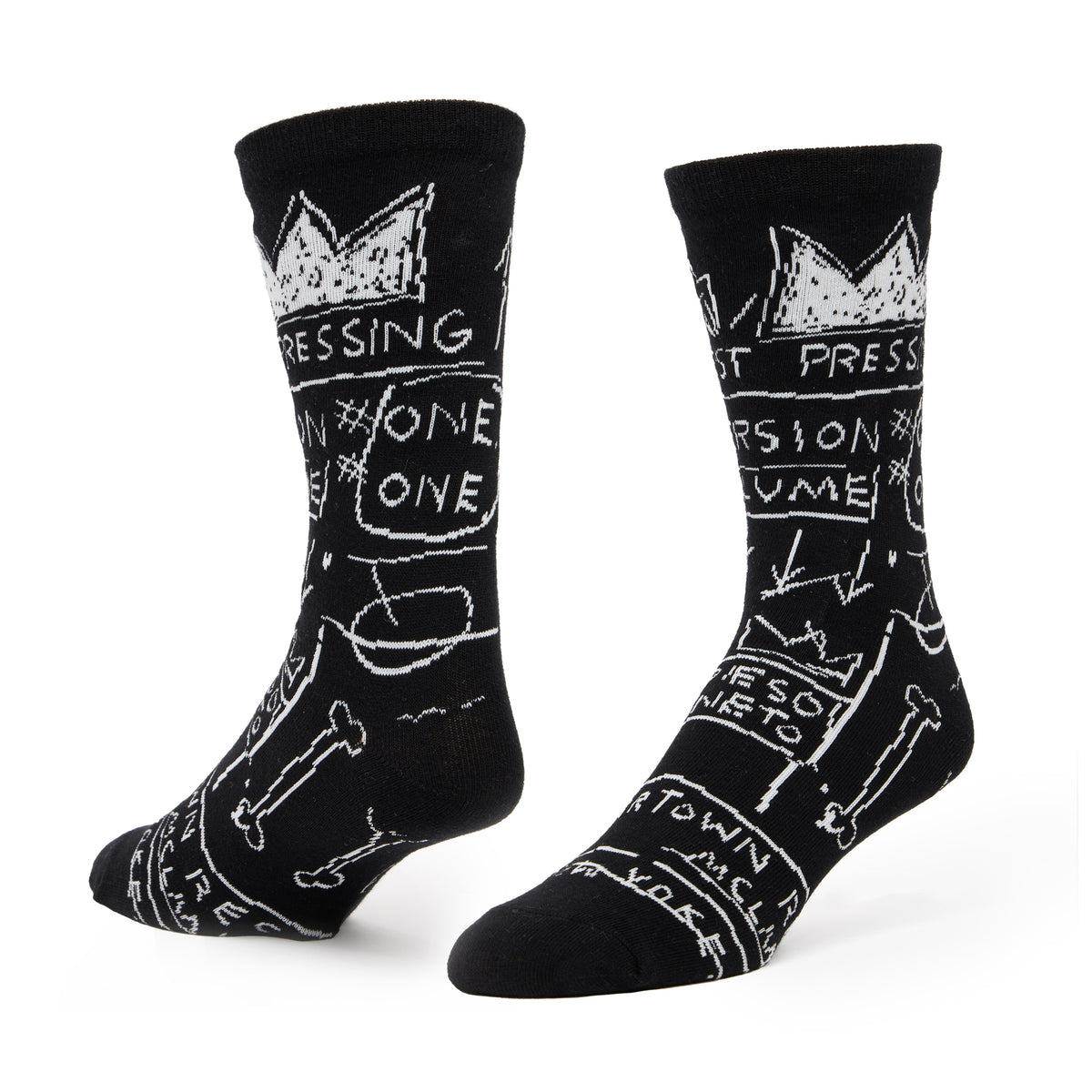 Jean-Michel Basquiat Beat Bop Knit Socks Box, Set of 2