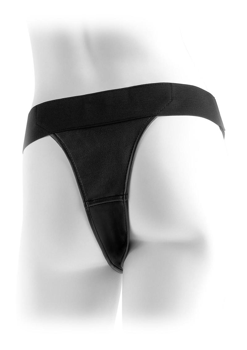Fetish Fantasy Series Crotchless Adjustable Harness - Black