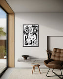 Bill Ward, Drum Poster #3, 2025
