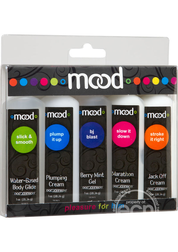 Mood Pleasure For Him Enhancement Gels Gels 1oz (5 Per Kit)