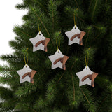 CHUCK X CULTUREEDIT GO WEST:  Ceramic Ornaments (1pc, 3pcs, 5pcs, 10pcs)