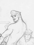 Tom of Finland, Untitled, ca 1973 (KAKE: SADIST, Issue 14, Frame 17)