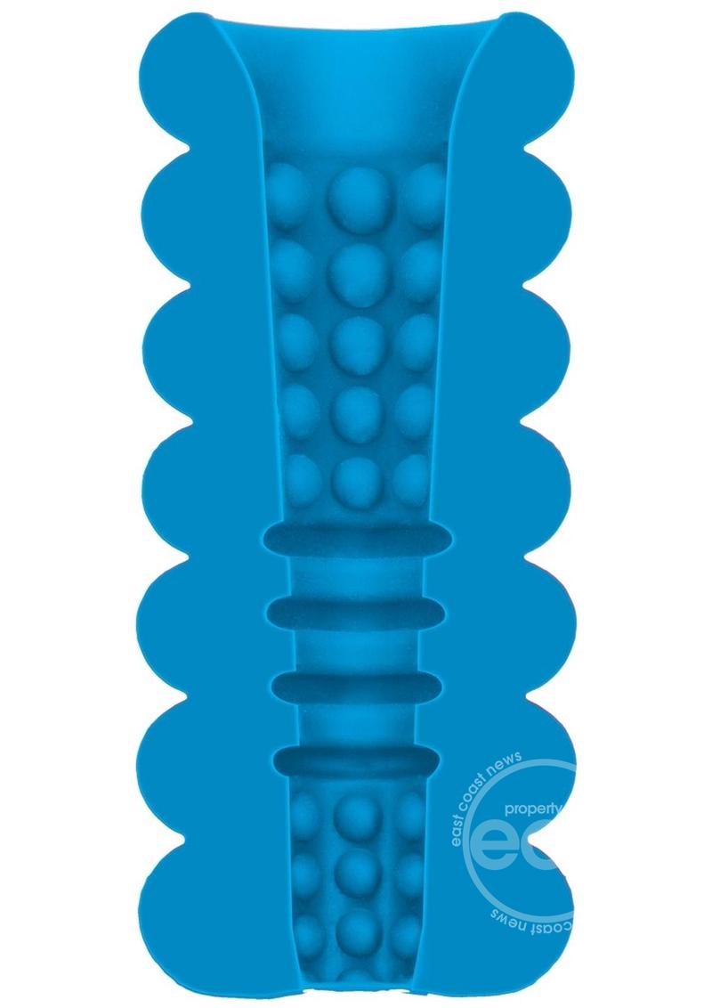 Mood Thrill Ultraskyn Masturbator - Blue