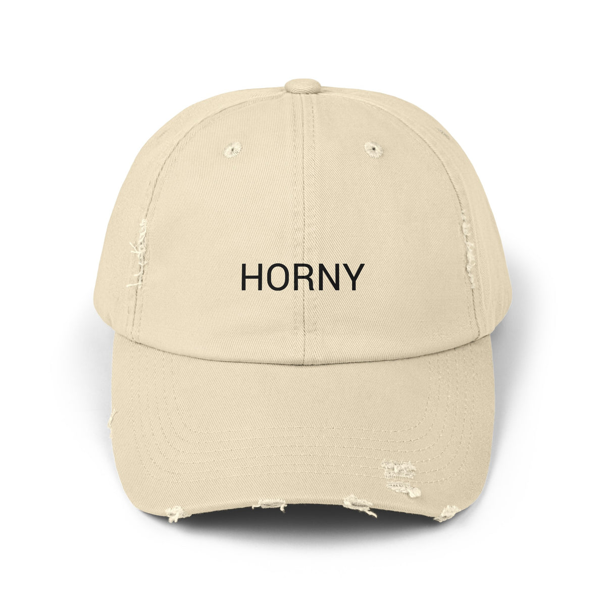 HORNY Distressed Cap in 6 colors