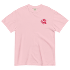 Rose Flower Embroidered Shirt
