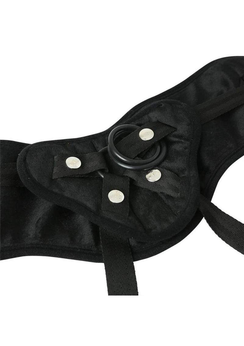 Sportsheets Curvy Colletion Noire Adjustable Strap-On - Plus Size - Black