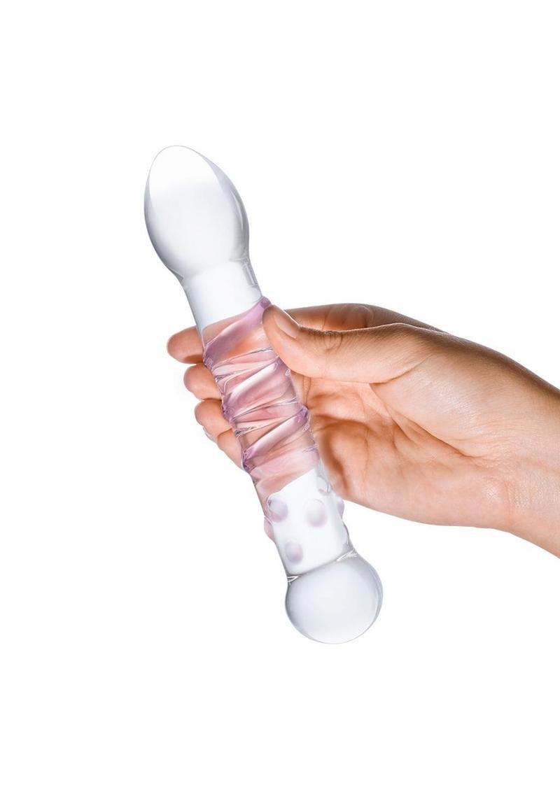 Gläs Spiral Staircase Full Tip Dildo