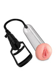 Pump Worx Beginner's Pussy Pump Advanced Penis Enlargement System - Clear and Vanilla
