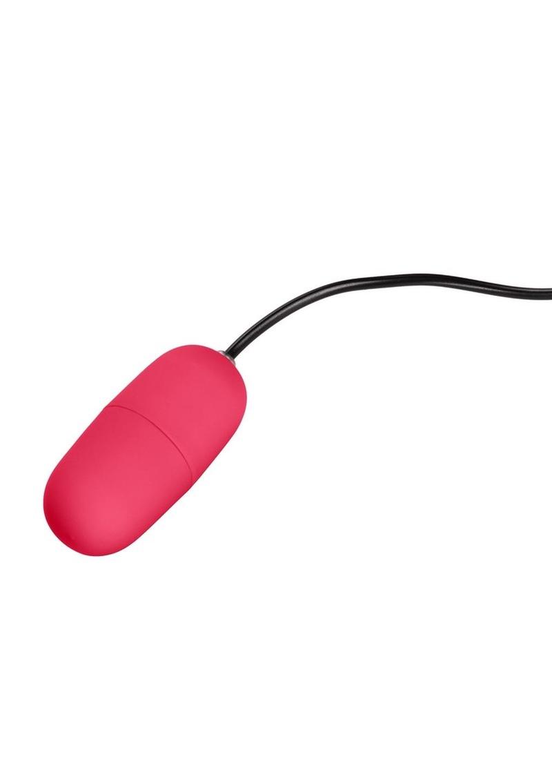 Power Play Playful Bullet with Wired Remote Control - Pink