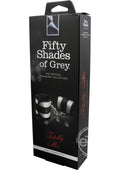 Fifty Shades of Grey Totally His Soft Handcuffs - Silver
