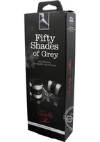 Fifty Shades of Grey Totally His Soft Handcuffs - Silver