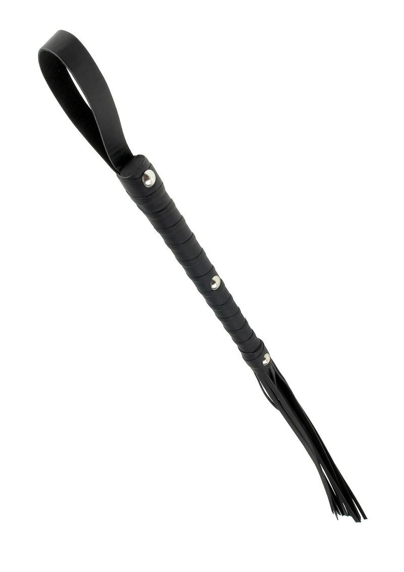 Fetish Fantasy Series Limited Edition Deluxe Cat O' Nine Flogger Black