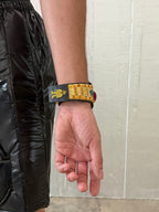 FLOWER POWER WATCH BRACELET by Walter Van Beirendonck