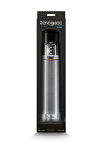 Renegade Powerhouse Rechargeable Penis Pump - Clear/Black