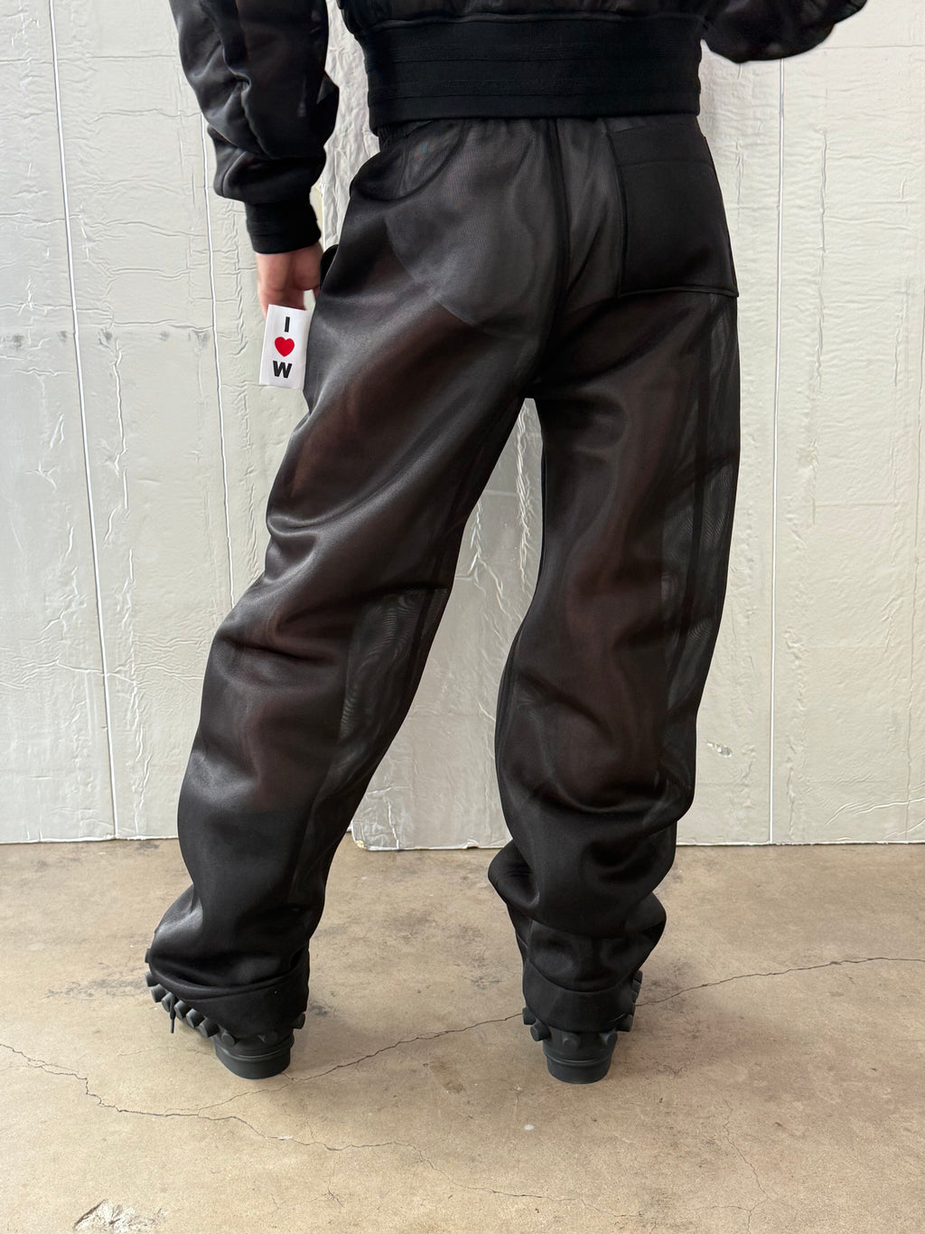 Walter Van Beirendonck BASIC SHEER PANTS