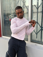 Eckhaus Latta Spiral Longsleeve Pheony