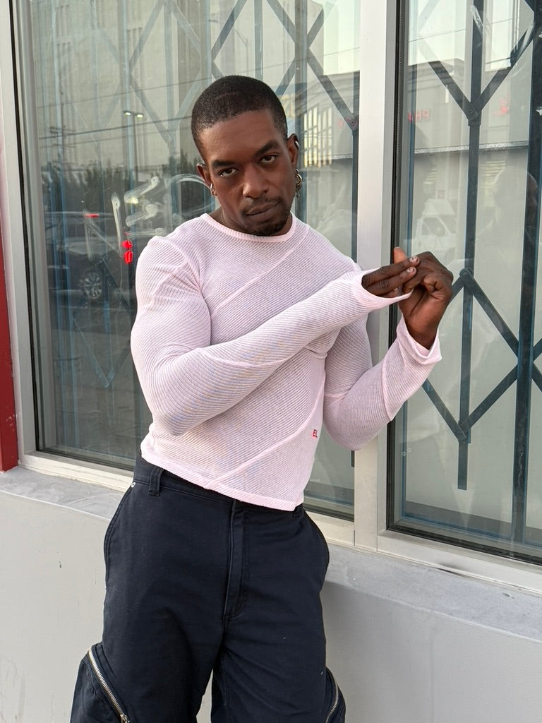 Eckhaus Latta Spiral Longsleeve Pheony