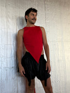 GMBH AYLIN TIED TANK TOP RED