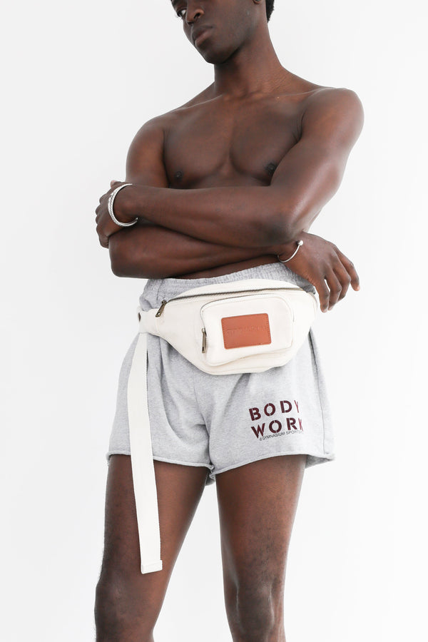 GYMNASIUM BODY BELT BAG NATURAL