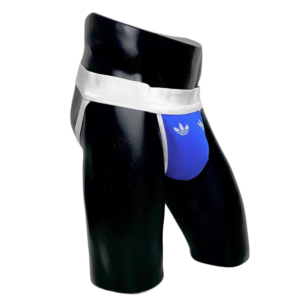 Adidas Logo Dark Blue Socks Jockstrap By SNEAKERMASK
