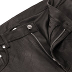 THE LEATHER FIVE POCKET JEAN by GYMNASIUM