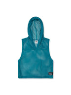 BIKE Hooded Sleeveless Practice Jersey - Teal