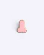 Pink Dick enamel pin by Dicks Don't Lie