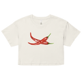 Chili Peppers Crop Top
