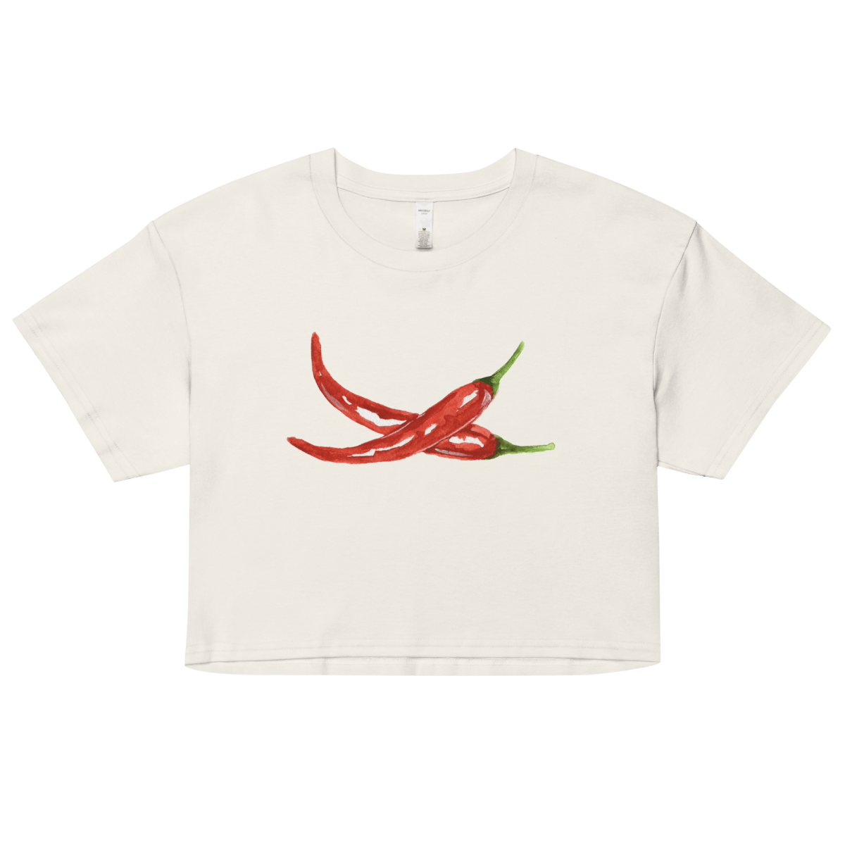 Chili Peppers Crop Top