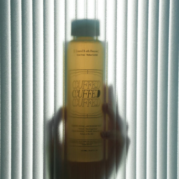 Cuffed shower gel BY LAUREL BATH HOUSE