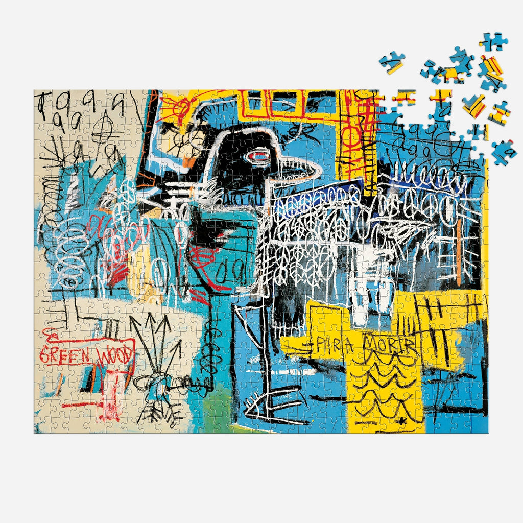 Basquiat Bird On Money 500 Piece Book Puzzle