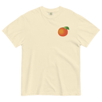 Orange Gradient Embroidered Shirt